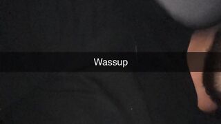 Cheating girl fucks guy on first tinder date and snaps bf on Snapchat