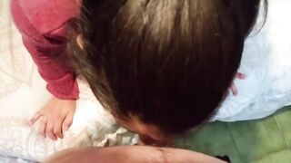 I CATCH MY BIG ASS STEPSIS WATCHING PORN BUT SHE WANTS MY COCK IN HER PUSSY