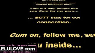 Babe chats on couch & tries on leather latex high heels boots on live webcam show - Lelu Love