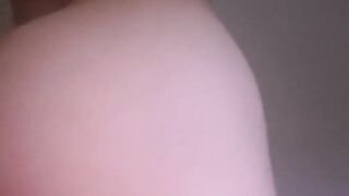 taking my parties off and fucking myself in front of a mirror