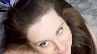 Brushing Cum Into My Hair ❤️❤️