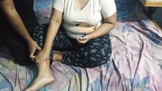 When the elder brother went to the office, his brother fucked his wife - Egyptian sex