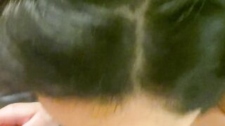 Asian girl gives BWC bomb head