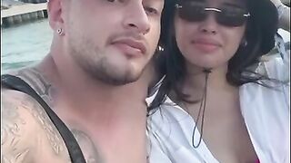 pee on public beach