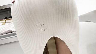Jill Hardener fucked in the shopping bathroom public sex