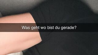 Blonde Trainerin will nach Solarium betrügen auf Snapchat