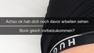 Blonde Trainerin will nach Solarium betrügen auf Snapchat