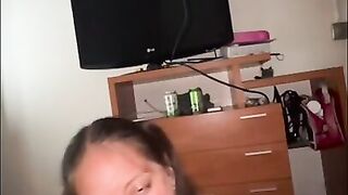 Big ass Latina in a fishnet bodysuit wants wild sex