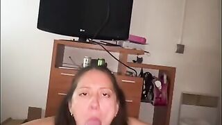 Big ass Latina in a fishnet bodysuit wants wild sex