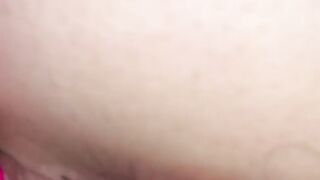 She cums after anal creampie