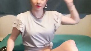 MILF Roxie Spreads Pussy and Winks Asshole