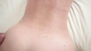 Wife Gets Hammared From Behind This Morning Takes Ropes Of Cum To Tight Ass