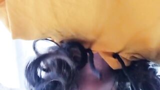 COLLEGE BRUNETTE SUCK a Stranger Cock in a hotel room POV