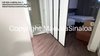 Maevaa Sinaloa - VLOG PORN - A guy fucks me in my hotel room like a whore