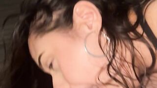 Latina gives head on HER birthday
