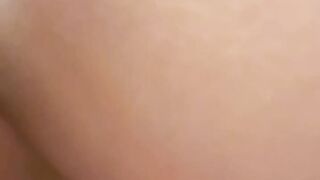 Close-up footage of blowjob and cowgirl