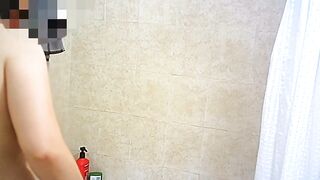 My Filipino wife in shower