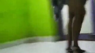 Indian Real Cheating Maid Doggy Sex and Bath Together with Owner