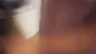 Indian Real Cheating Maid Doggy Sex and Bath Together with Owner