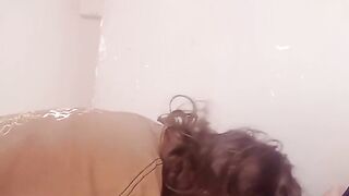 Blowjob in the Living Room Untill Cum in Stacy's Mouth