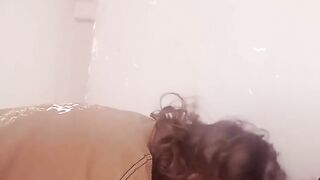 Blowjob in the Living Room Untill Cum in Stacy's Mouth
