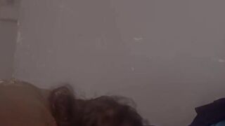 Blowjob in the Living Room Untill Cum in Stacy's Mouth