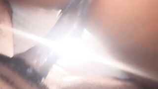 Petite Ebony Taking Curved9ins????????