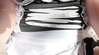 Maid with Bouncing Tits lets Me FreeUse Her Wet Pussy