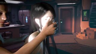 3D Big Tits Slut Asian Sex Doll Got Fucked so Hard by Her Master
