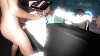 3D Big Tits Slut Asian Sex Doll Got Fucked so Hard by Her Master