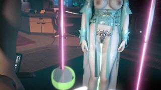 3D Big Tits Slut Asian Sex Doll Got Fucked so Hard by Her Master