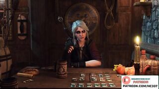 Ciri Loses A Gwint Match And Ends Up Fucked By BBC | The Witcher Hentai Animation 60Fps