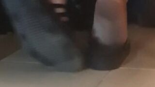 Stepson Watching His Stepmom Dirty Feet POV
