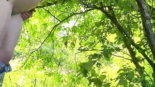 Caught bent over getting fucked like a whore while on a walking trail