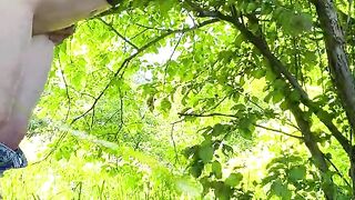 Caught bent over getting fucked like a whore while on a walking trail