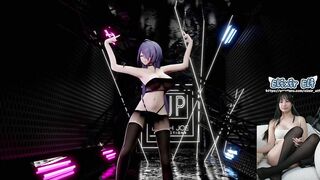 sexy KPOP dance time!!! big boobs Honkai Star Rail hentai ft Acheron x Love Me like that
