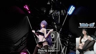 sexy KPOP dance time!!! big boobs Honkai Star Rail hentai ft Acheron x Love Me like that