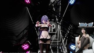 sexy KPOP dance time!!! big boobs Honkai Star Rail hentai ft Acheron x Love Me like that