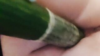 Fuck with cucumber