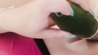 Fuck with cucumber