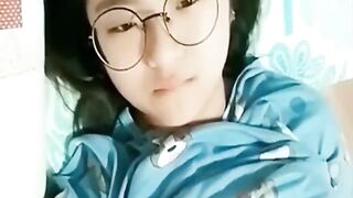 Horny Asian Beautiful Girl Masturbating