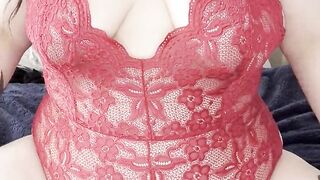 Edging in Red Lace