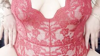 Edging in Red Lace