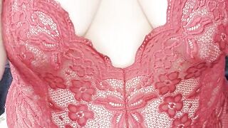 Edging in Red Lace