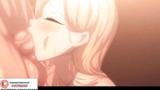 CHAINSAW MAN POWER BLOWJOB IN THE BATHROOM | HOTTEST HENTAI ANIMATION 4K 60FPS