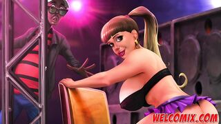 Erotic chair dance - Brazilian slumdogs