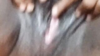Indian Anty Scene in Bed Room