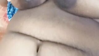 Indian Anty Scene in Bed Room