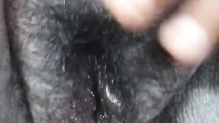 Indian Housewife Bedroom Finger Performance