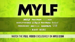 MYLF - Fucking an Extra Tall MILF In a Bounce House! Big Facial Finish.